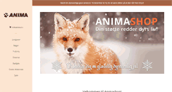 Desktop Screenshot of animashop.dk