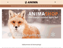 Tablet Screenshot of animashop.dk